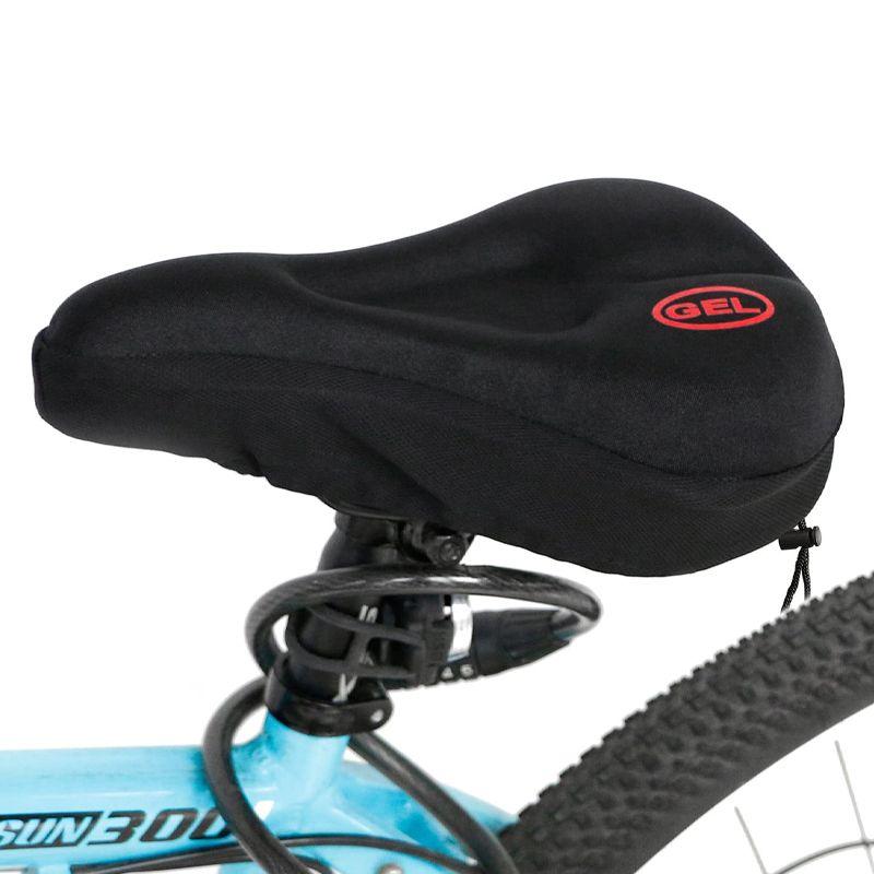 Universal pad for bicycle saddle - gel