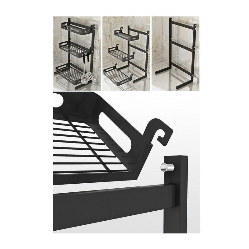 Organizer for crossings and kitchen accessories - three levels