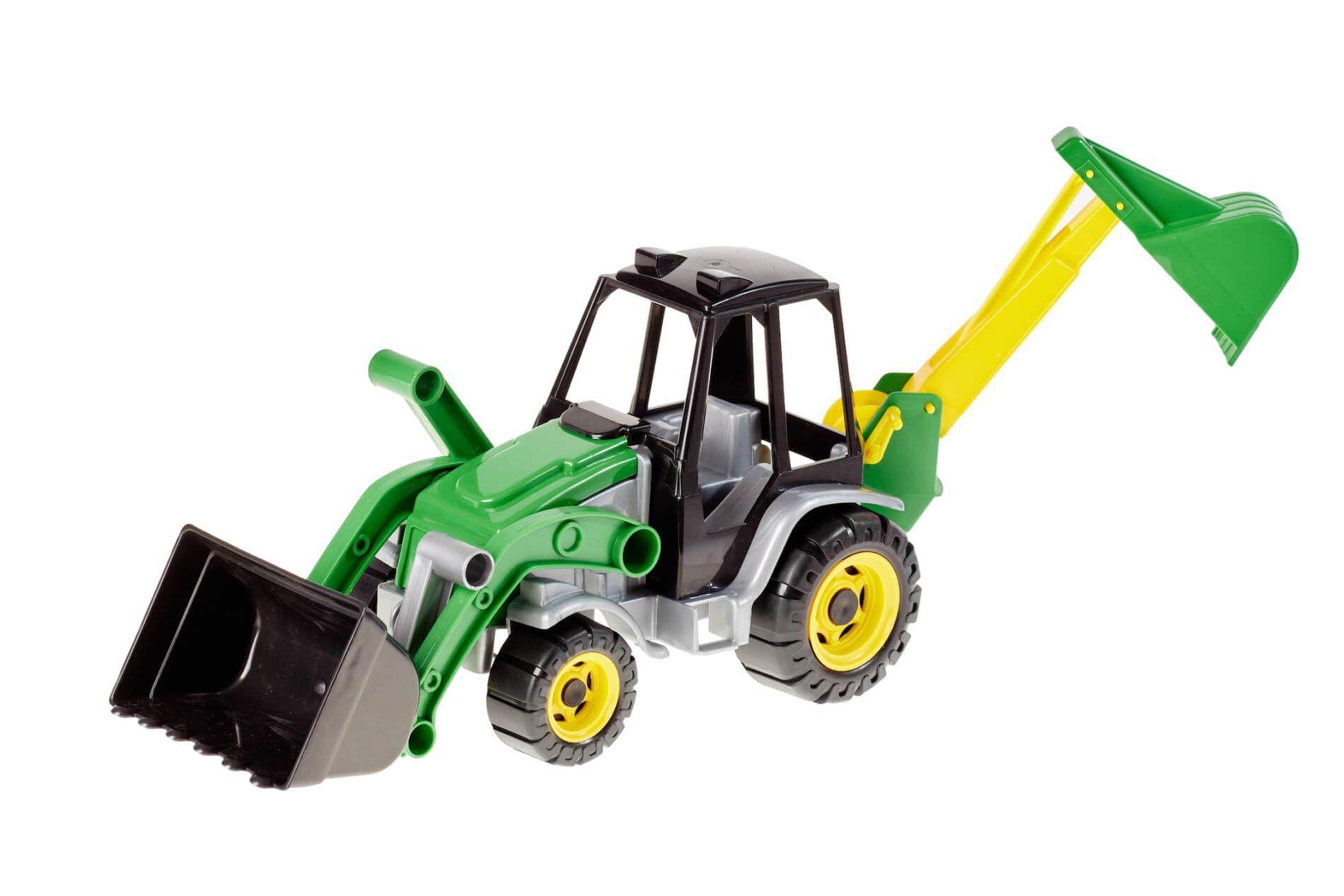 Tractor with front and rear loader - model 145