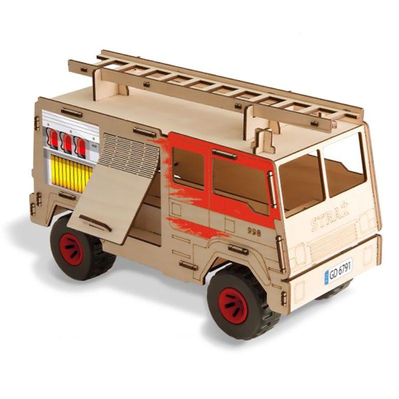 Zabawka konstrukcyjna Alexander - Składaki drewniaki - Straż pożarna