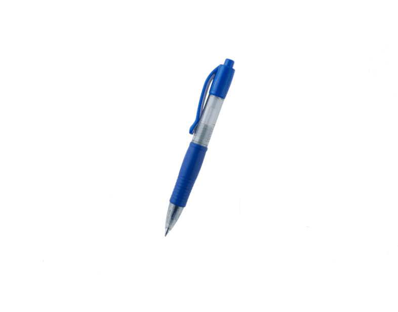 Długopis żelowy – 2 sztuki, niebieski