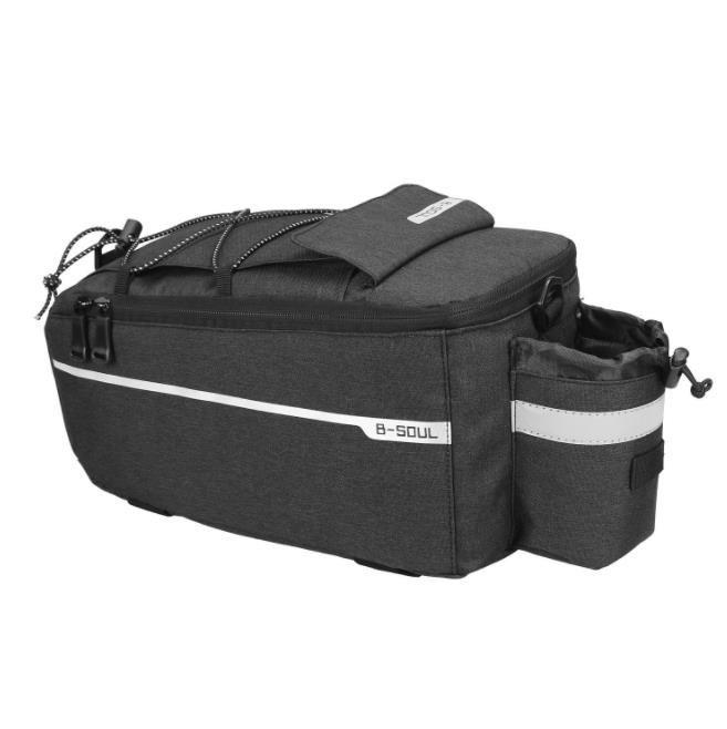 Multifunctional thermal bag for the trunk / Insulated bicycle pannier for the trunk - black