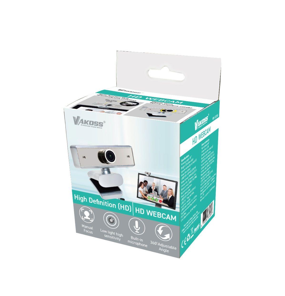 Vakoss WS-3328X HD webcam with microphone
