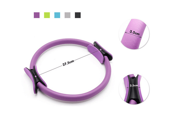 Circle / Hoop for pilates, exercises, Fitness - grey