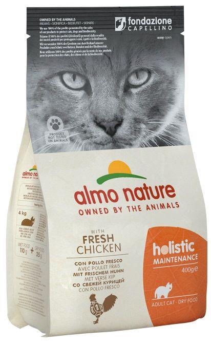 ALMO NATURE Adult Holistic with Chicken - dry cat food - 400 g