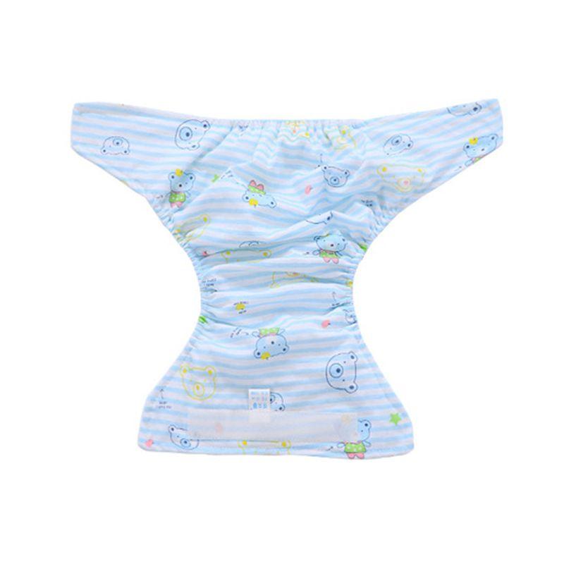 Reusable diaper, swaddle - size M, blue