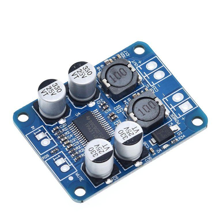 MONO TPA3118 PBTL 1X60W, 12V-24V, Arduino amplifier module