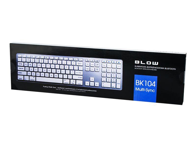 BLOW 78-142# keyboard Bluetooth QWERTY English Silver