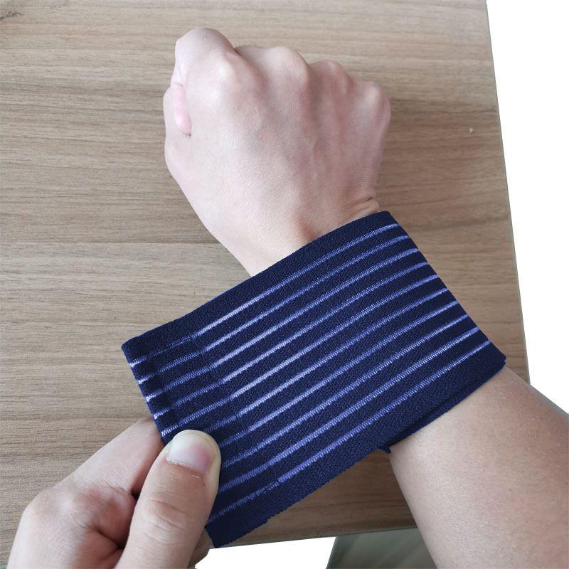 Elastic wristband - blue