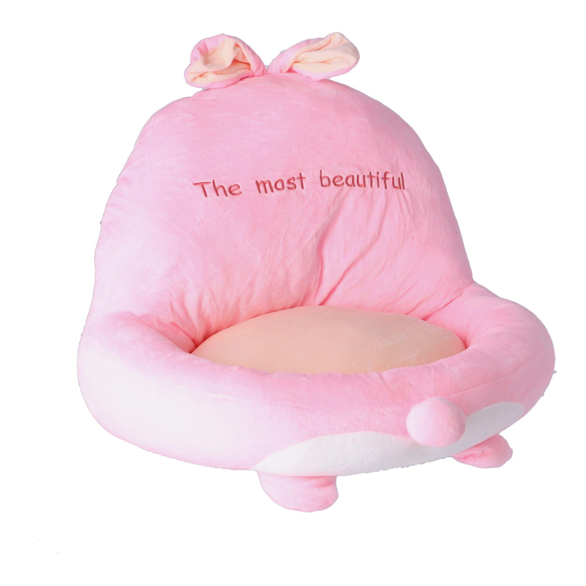 Rabbit Seating Pillow - 46x46 cm