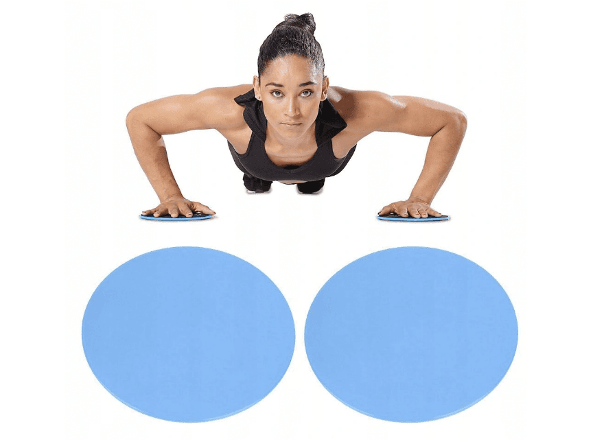 Exercise sliding discs - blue