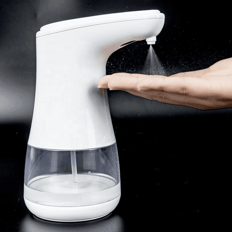 Non-contact disinfectant, soap or dishwashing dispenser.