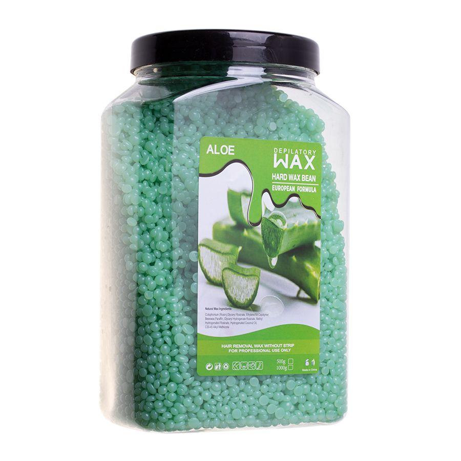 Hard wax in granules for depilation - aloe