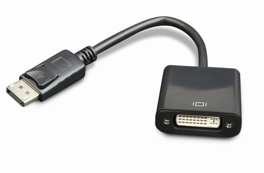 Gembird A-DPM-DVIF-002 video cable adapter 0.1 m DisplayPort DVI Black