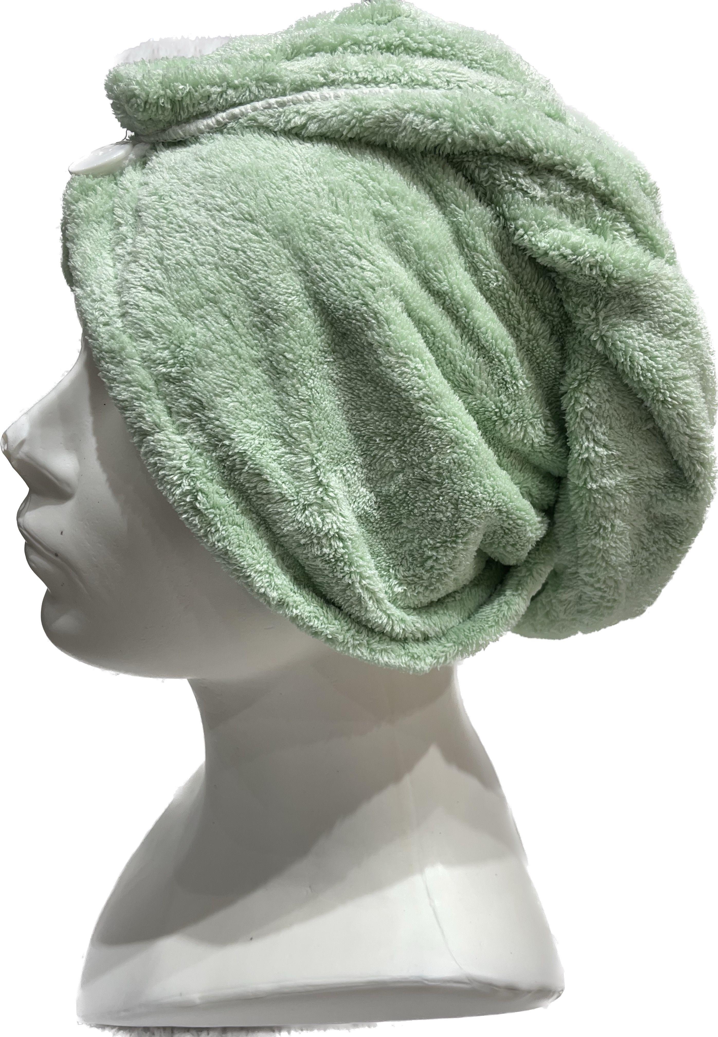 Super absorbent hair towel, hair turban, mix of colors
