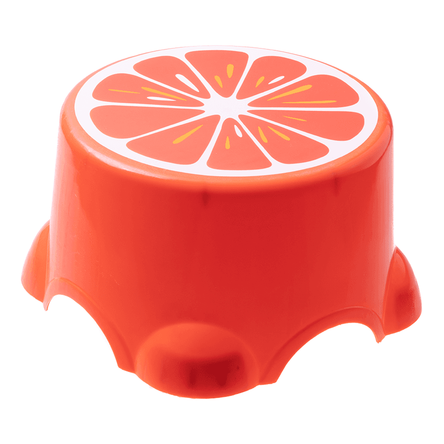 Podnóżek step stopień podest - mały pomarańcza