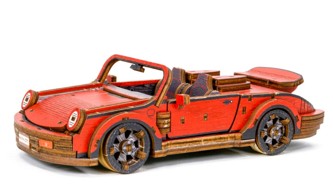 Wooden 3D Puzzle - Car Sport limited edition