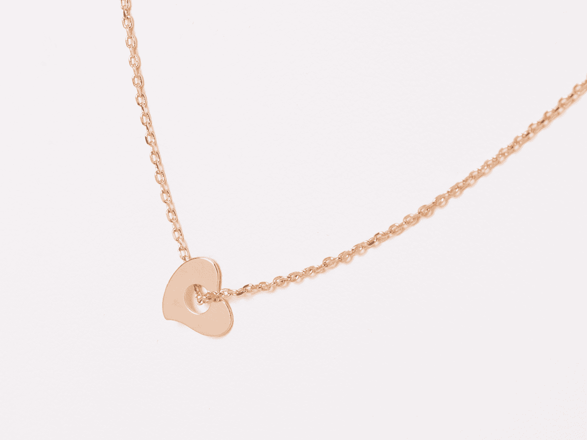 Necklace Celebrity Heart Xuping - gold