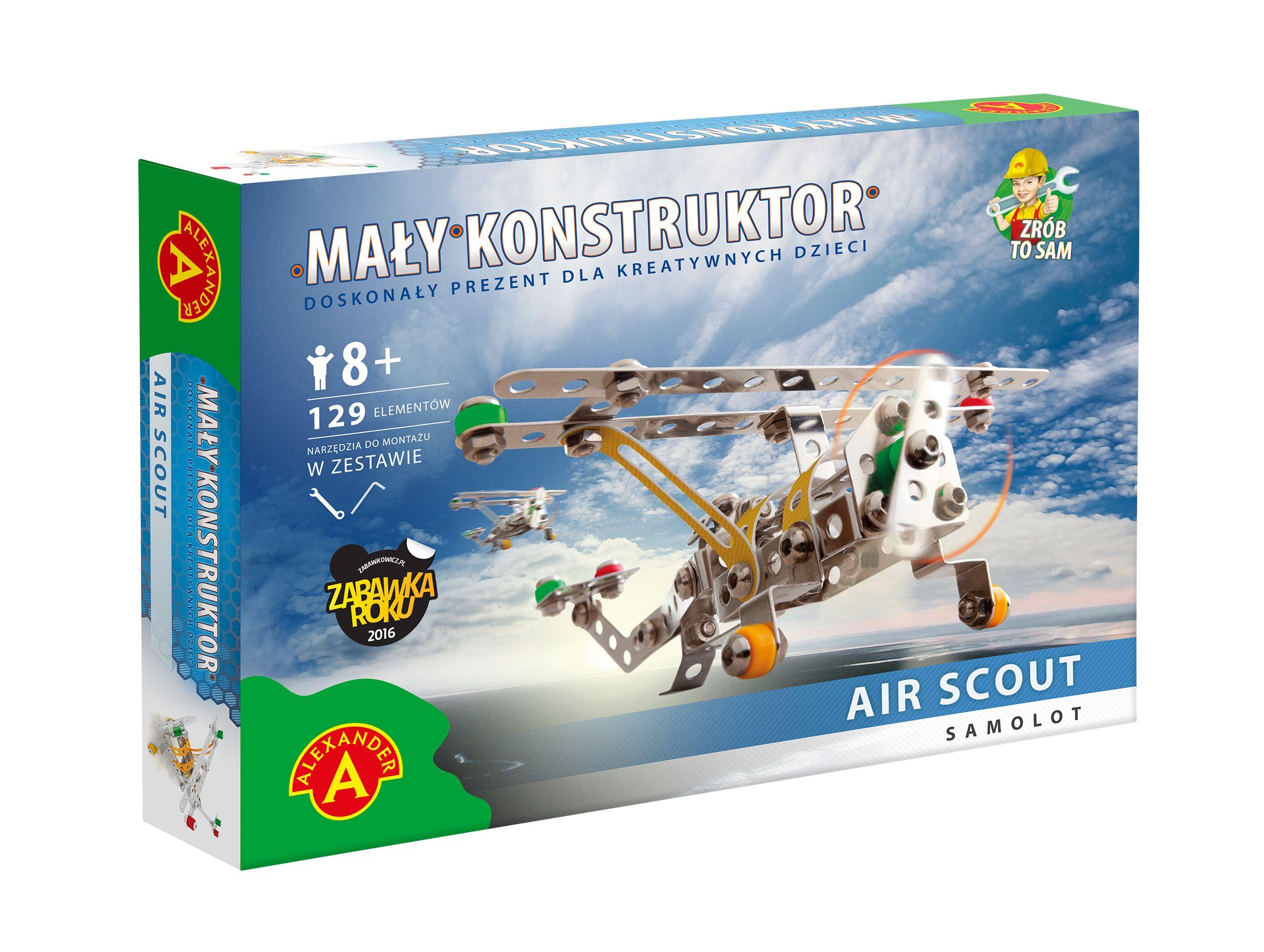 Construction toy Alexander - Little Constructor - Airplane