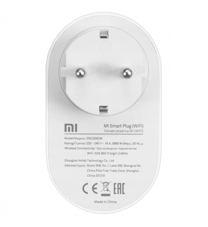 Gniazdko elektryczne Xiaomi Mi Smart Plug WiFi