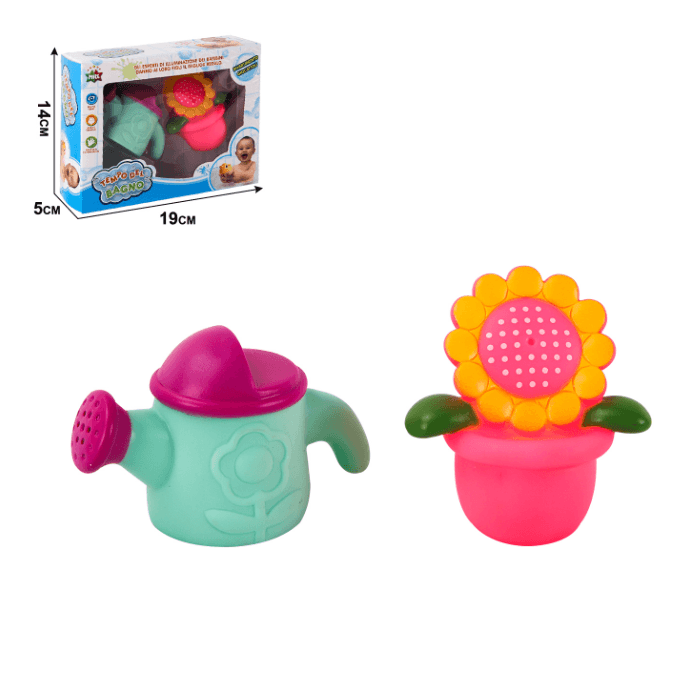 Zabawki do kąpieli w wodzie (2 szt.) - ogród