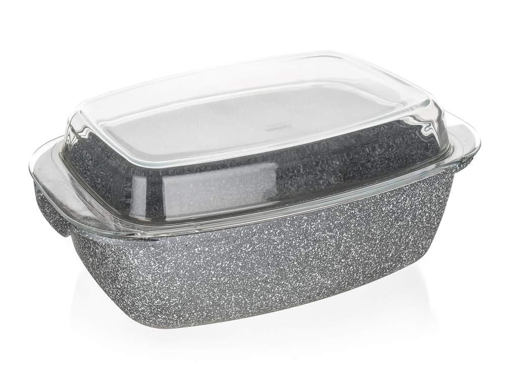 Roasting pan with lid GRANITE