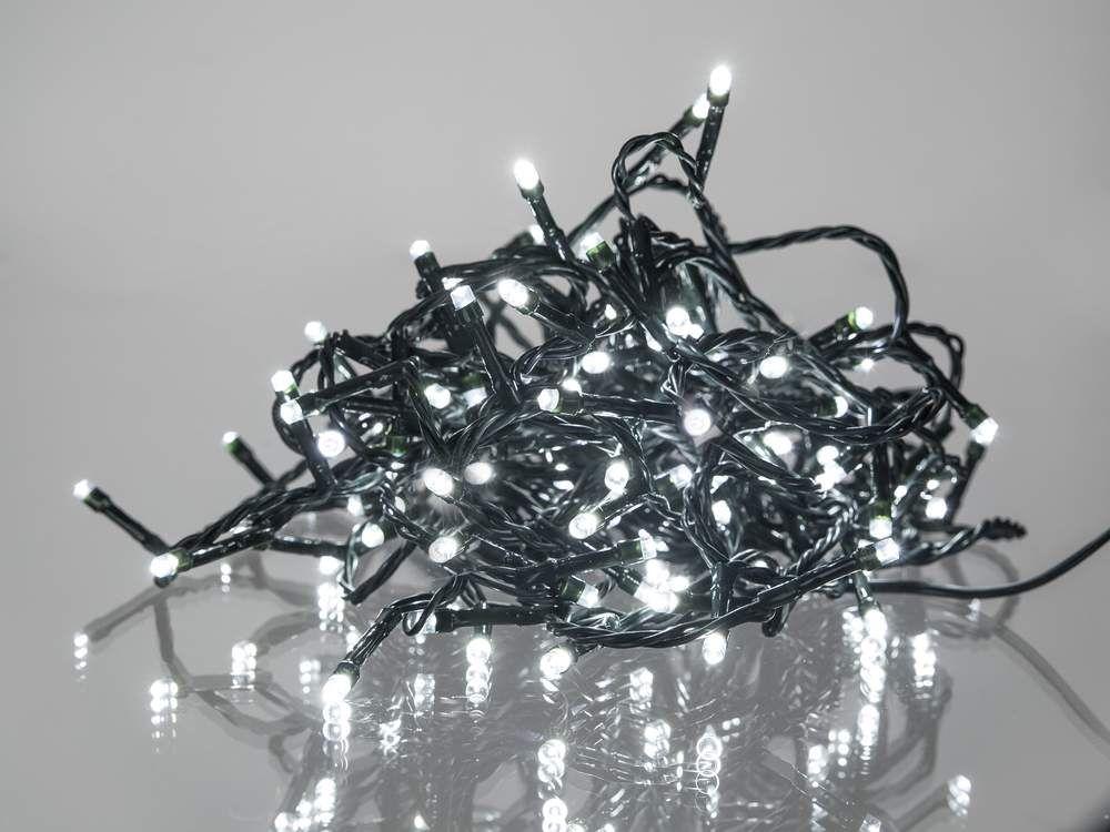 Decorative Chain 50 LED, 5m + 0,3m, 3xAA, color