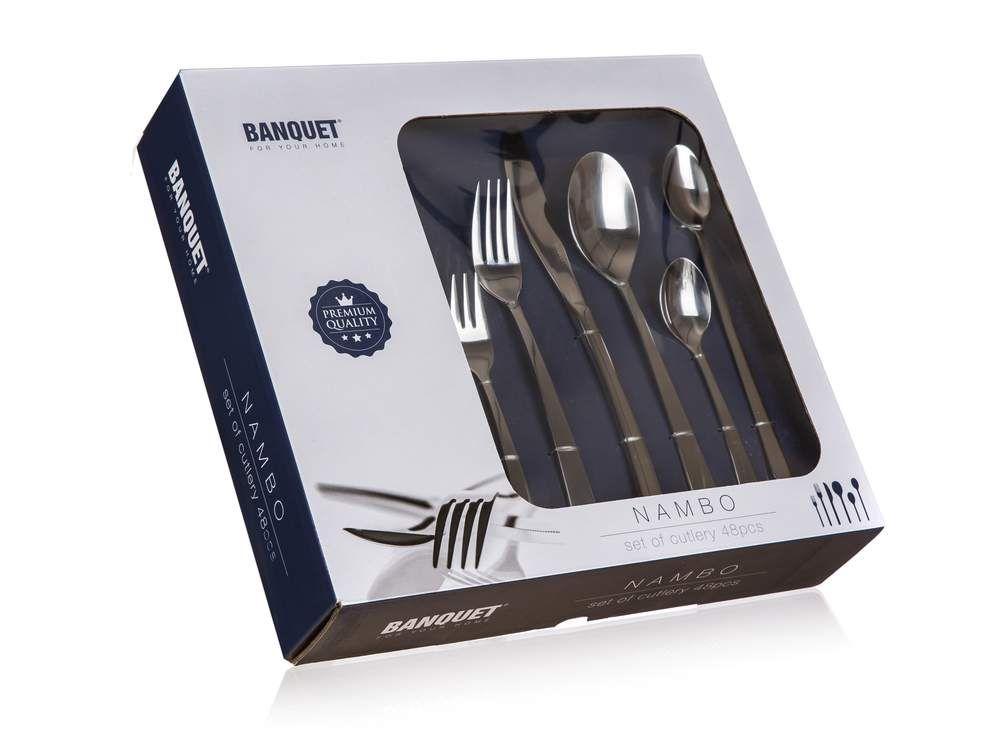 NAMBO stainless steel cutlery set, 48 pcs.