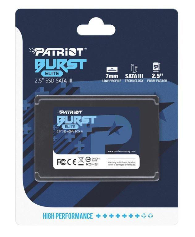 Patriot Memory BURST Elite 2.5" 2.5" 480 GB  Serial ATA III