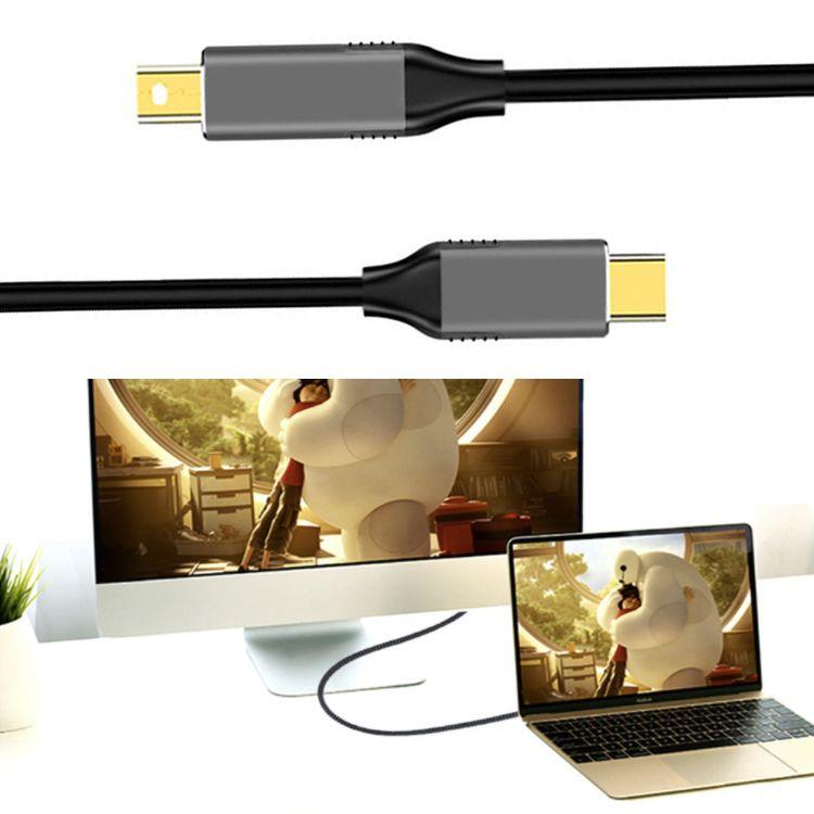 Cable 4k60Hz USB-C 3.1 to mini DisplayPort 1.8m