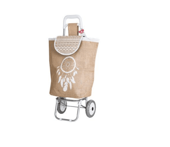 Brilanz Shopping bag on wheels Carrie, beige