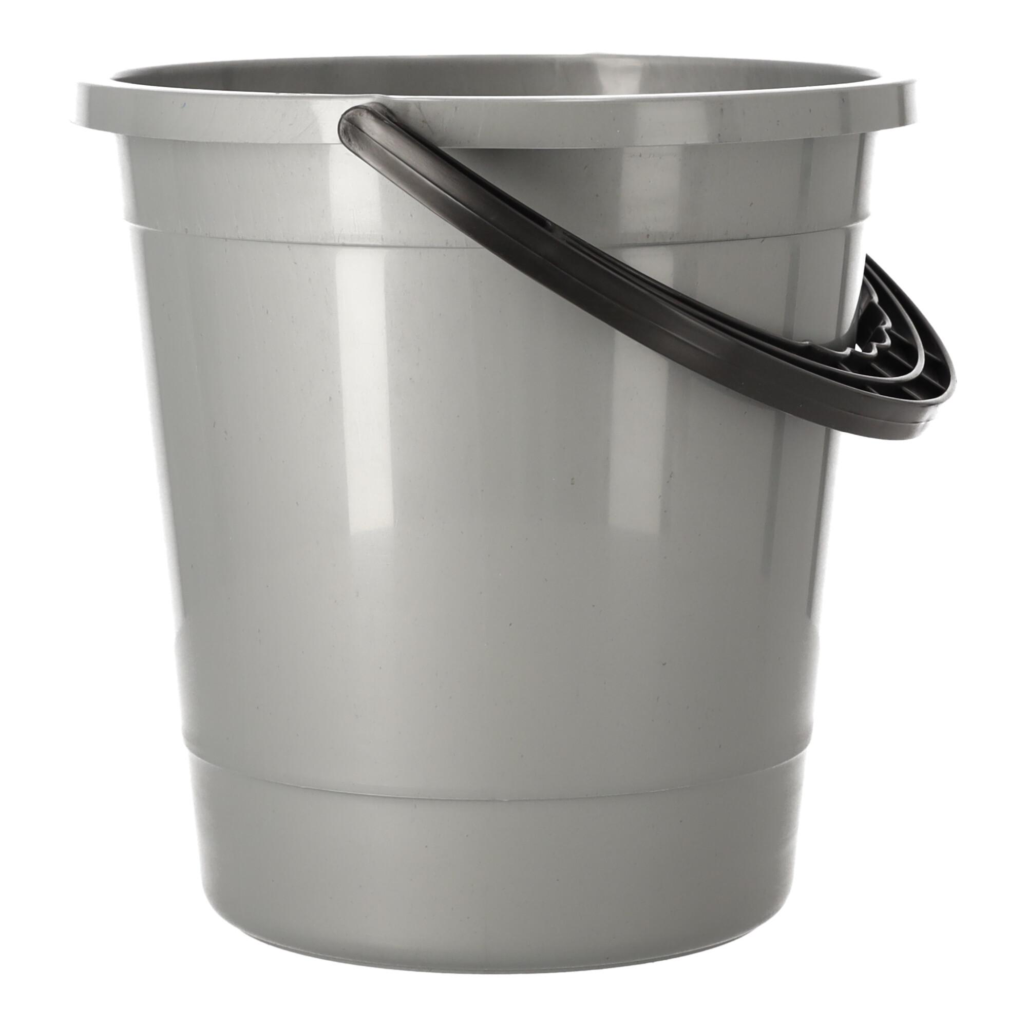 Bucket 5L, POLISH PRODUCT - grey