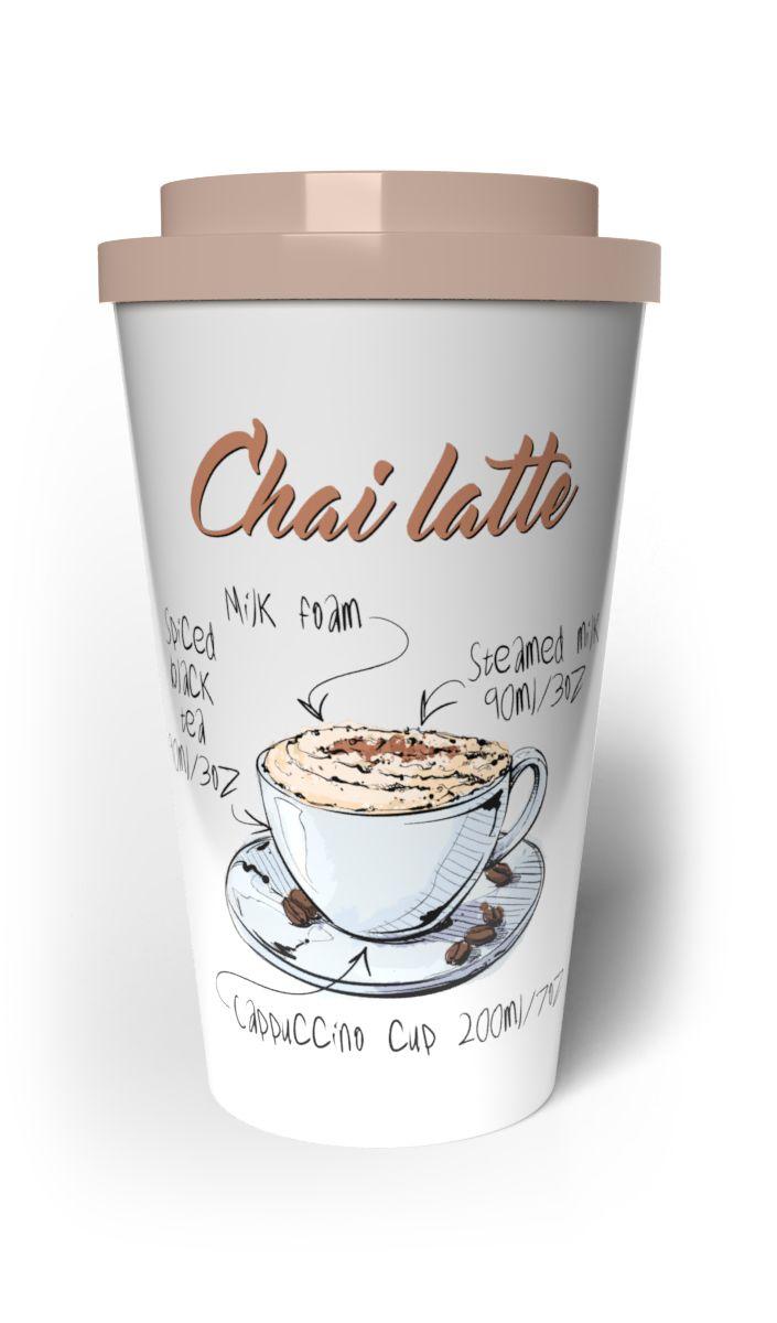 Double wall thermal mug COFFEE 500ml Chai Latte