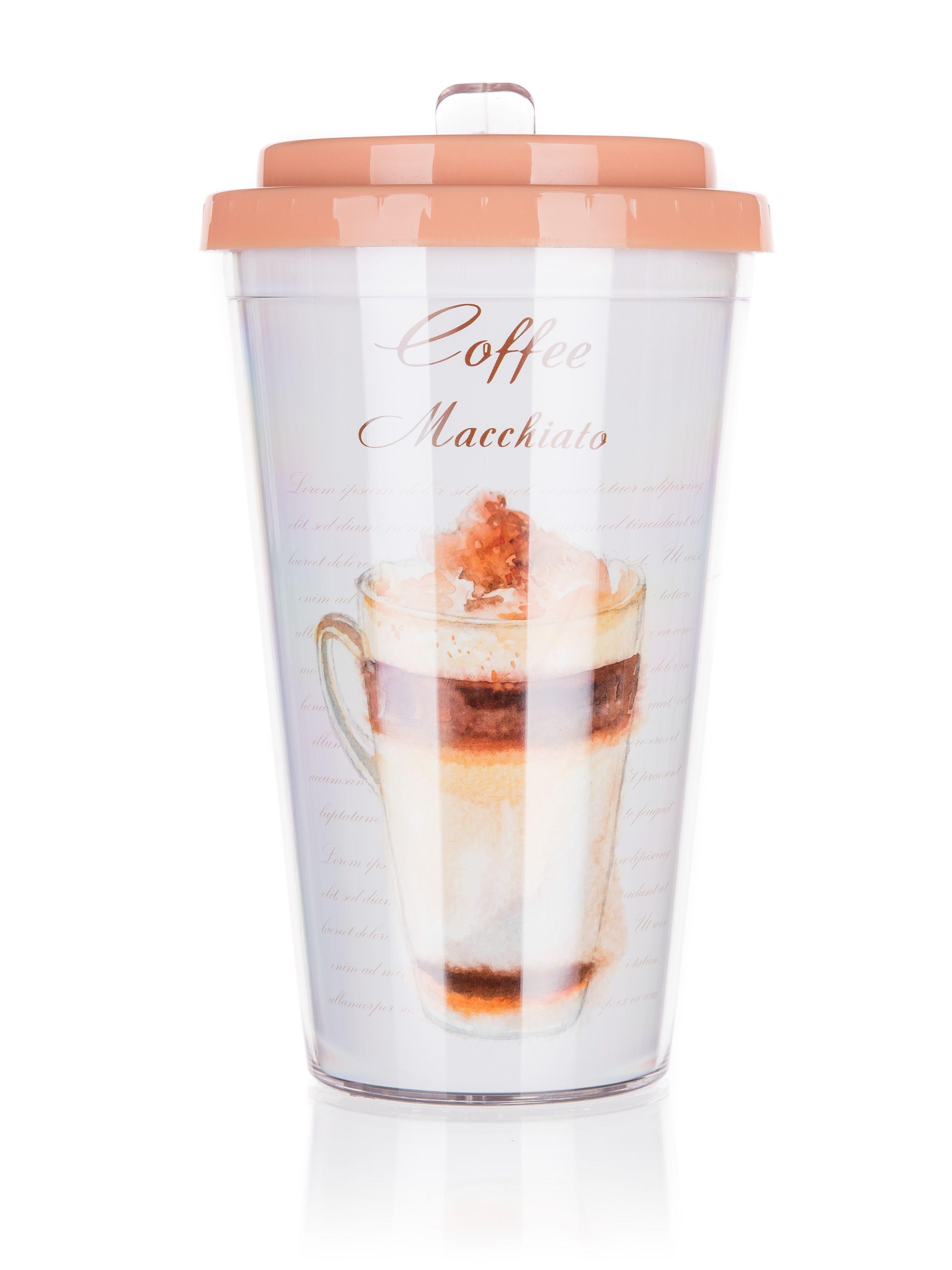 Double wall thermal mug COFFEE 500ml Coffee Macchiato