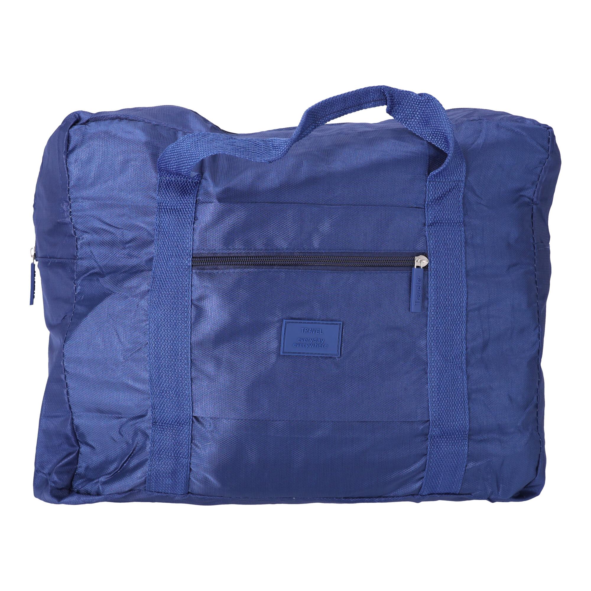 Classic travel, sports bag - navy blue