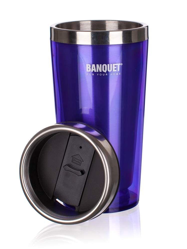 AVANZA travel mug 410ml, purple