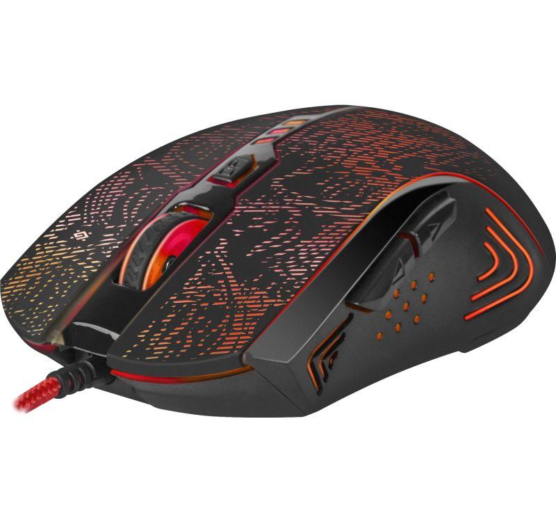Wired mouse DEFENDER OVERLORD GM-890 OPTIC 3200dpi 6P