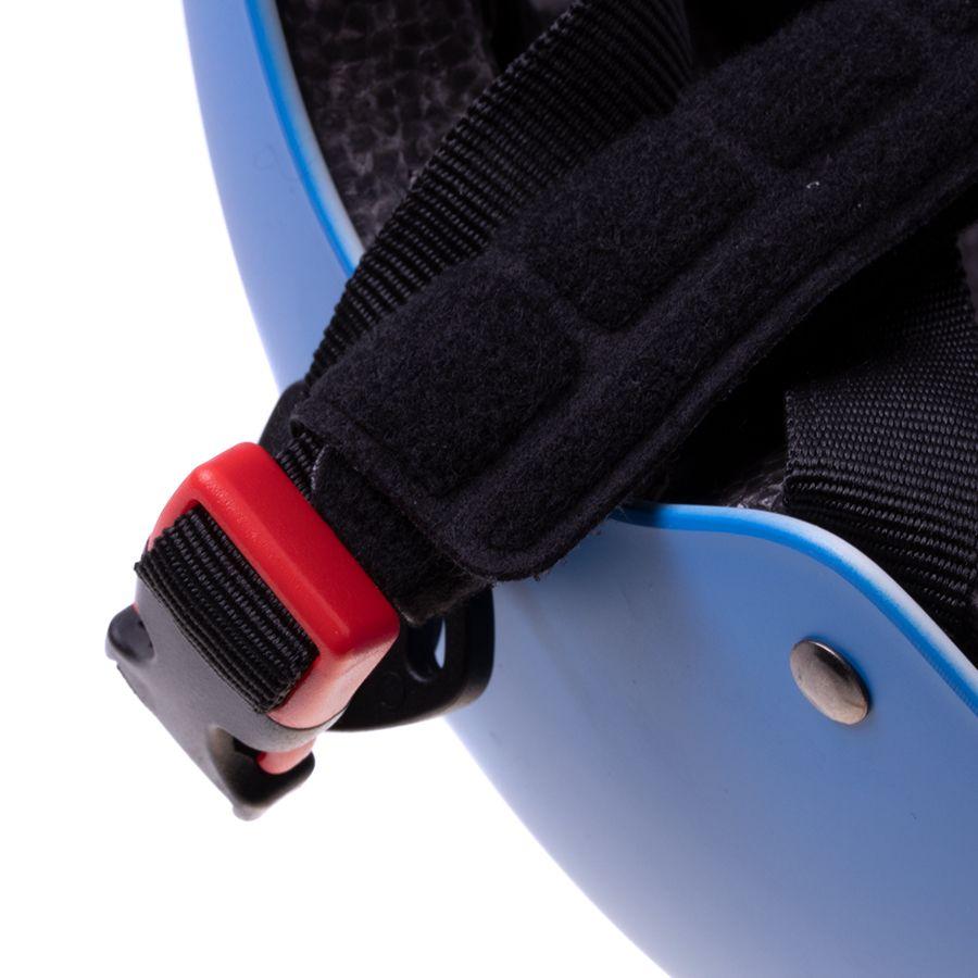 Kask regulowany dla dziecka na rower / rolki - niebieski, rozm. M