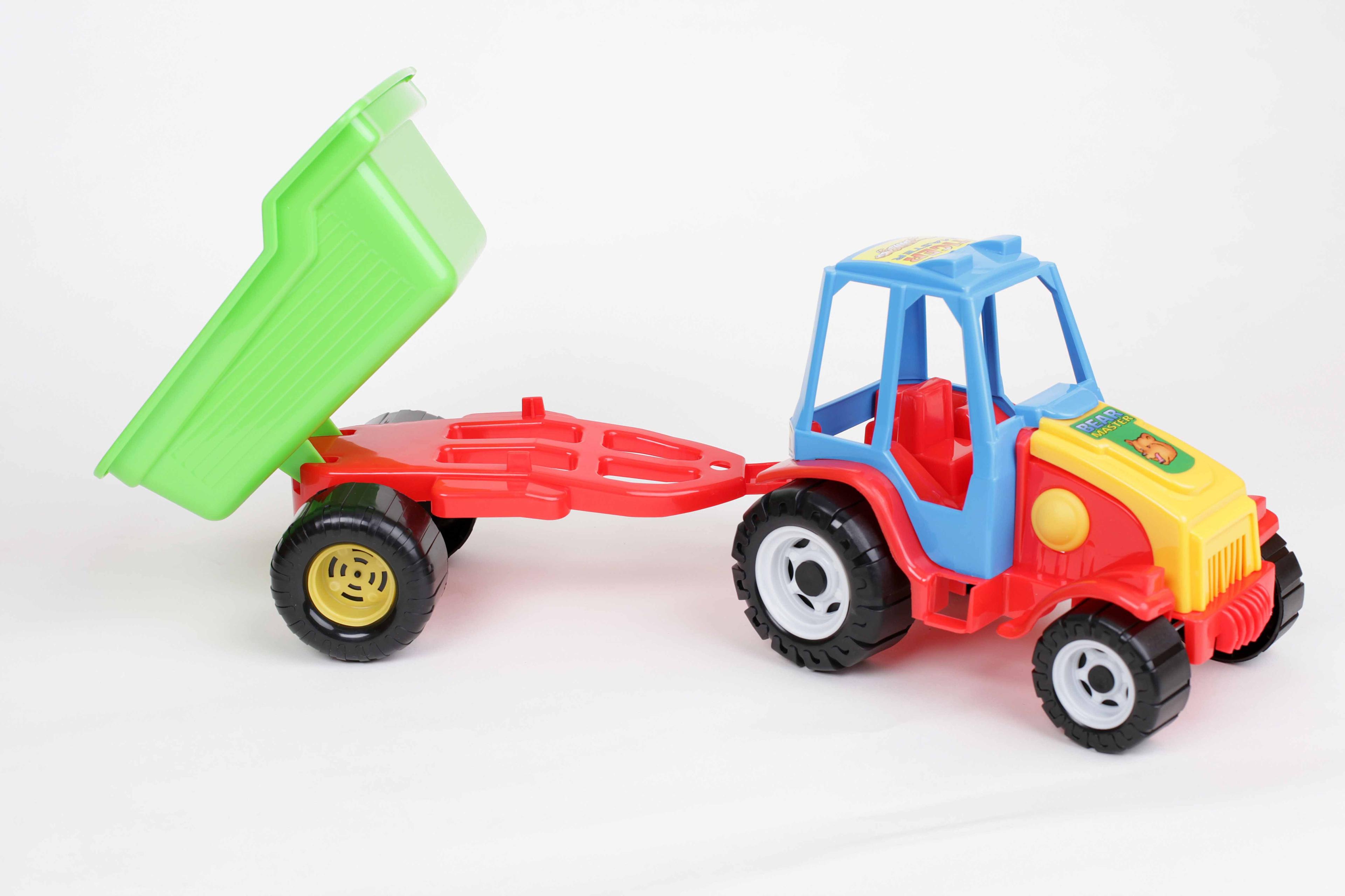 Traktor z przyczepą - model 220