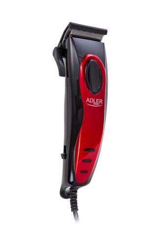 Adler AD 2825 hair trimmers/clipper Black, Red