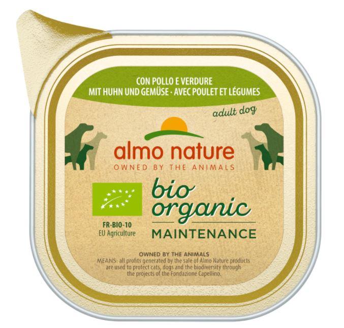 ALMO NATURE Daily Menu Bio Organic Chicken and vegetables 100 g