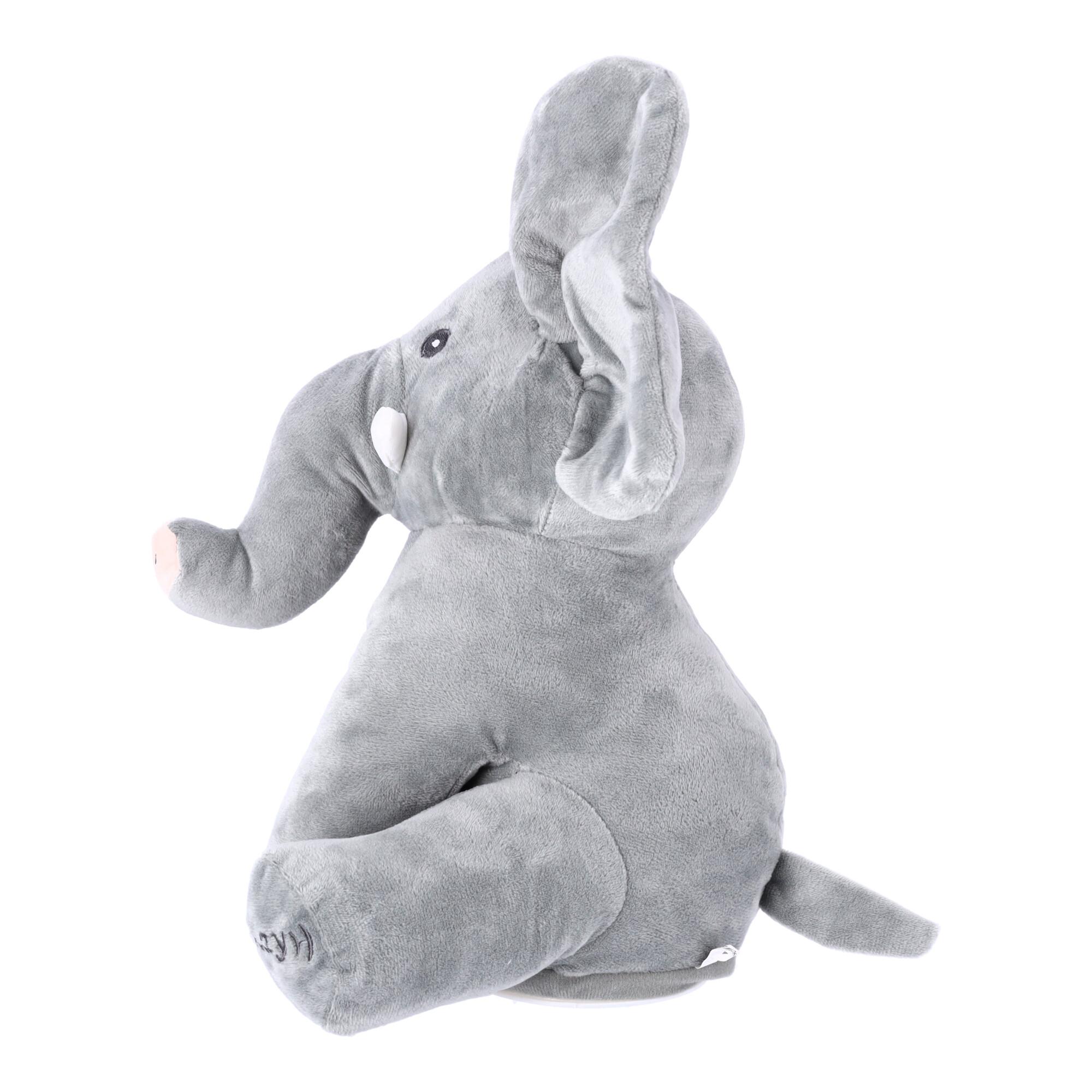 Interactive plush Elephant - grey