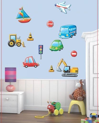 Wall decoration 3D - Vehicles 3