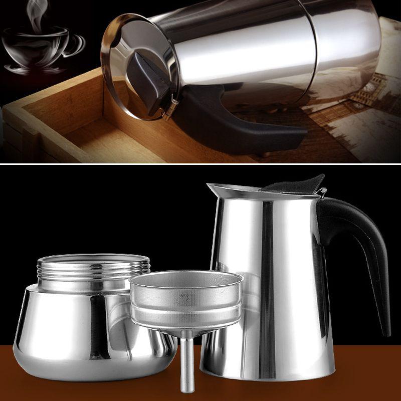 Coffee maker - silver 100ml