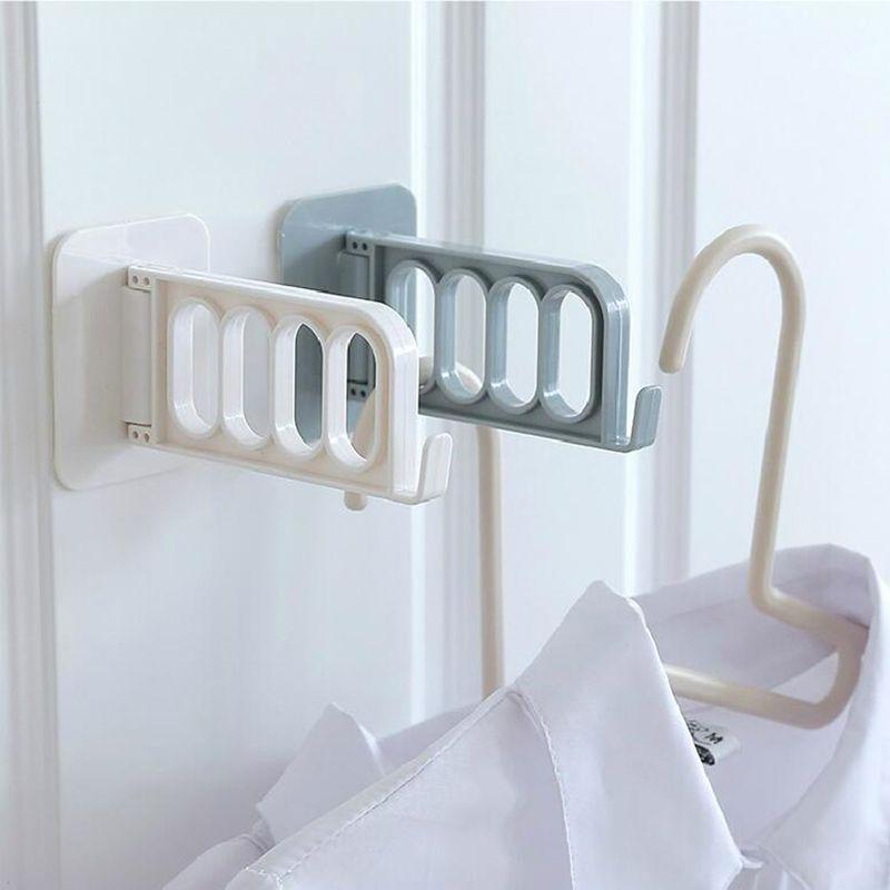 Mobile organizer for hangers - white