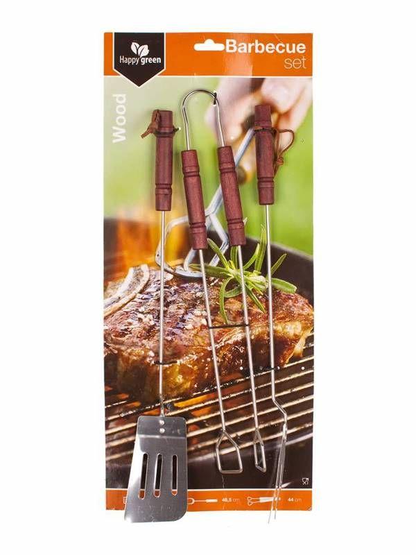 3pc barbecue utensil set