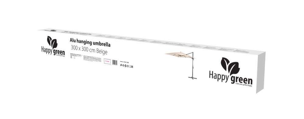 Parasol przeciwsłoneczny TUCSON beżowy 300x300cm