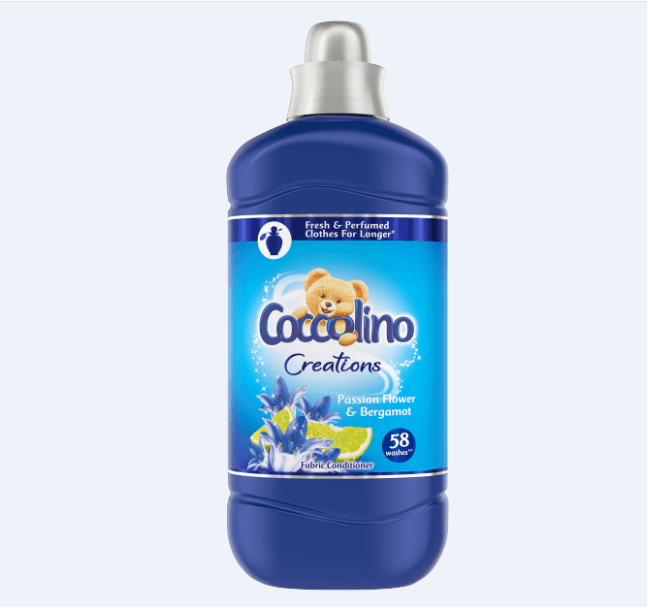 A set of Coccolino Creations 4x1.45l fabric softeners