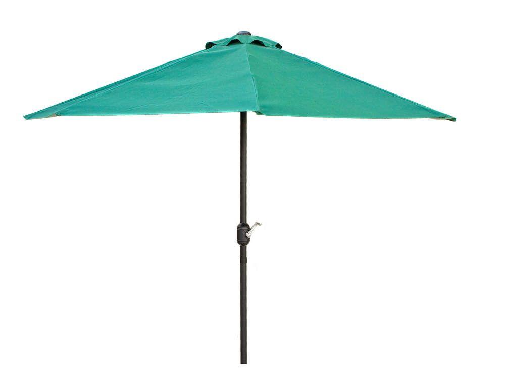 Półokrągły parasol 270x135cm