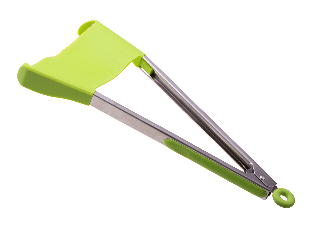 Spatula kitchen tongs silicone spatula 2in1